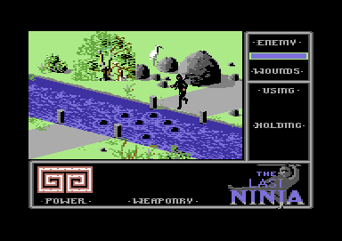 Last Ninja screenshot 4 for Commodore 64